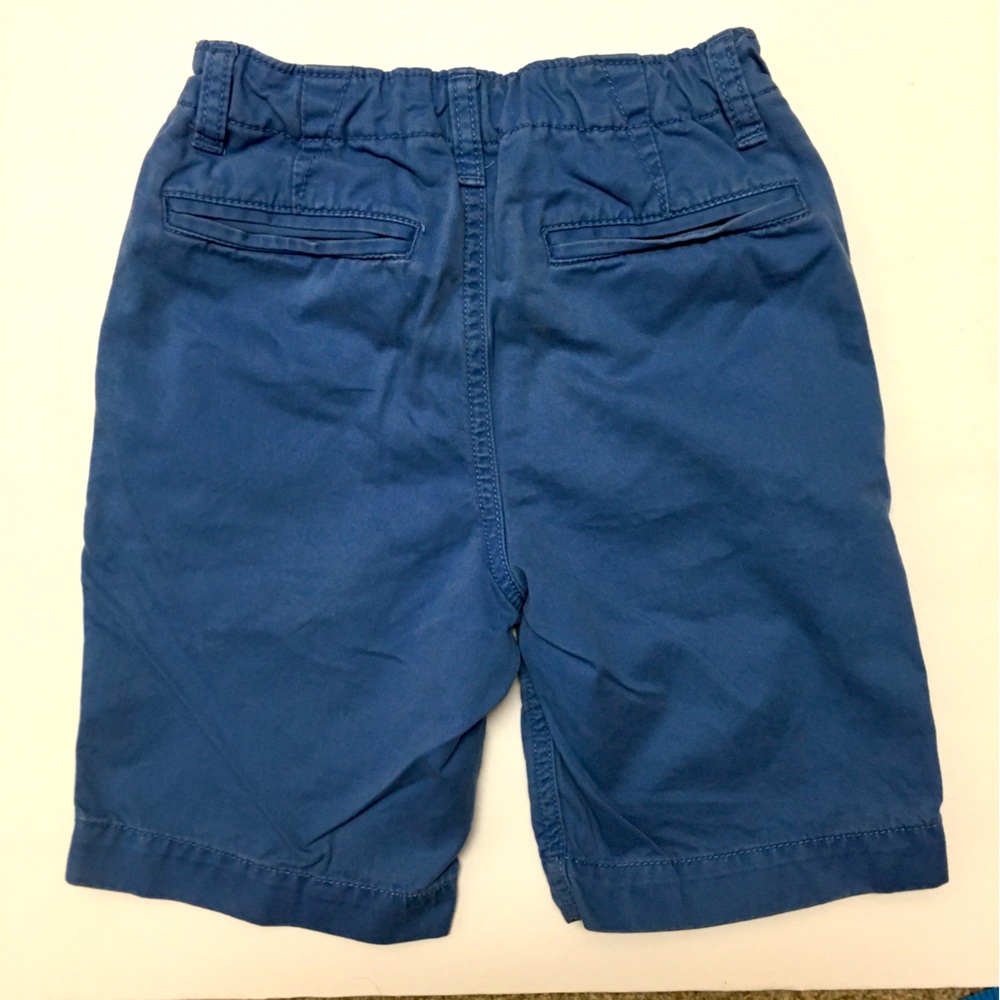 Gap Kids 100% Cotton Chino Shorts Size 7 Blue Spring Preppy Summer Vacat… - Picture 2 of 5